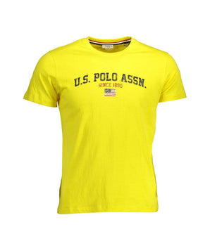 U.S. POLO ASSN. Yellow Cotton T-Shirt