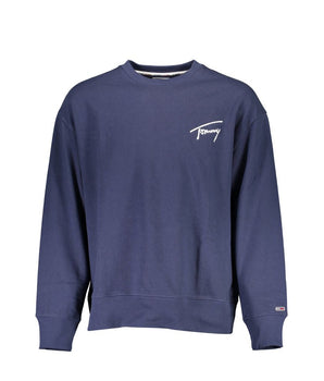 Tommy Hilfiger Blue Cotton Men's Sweater