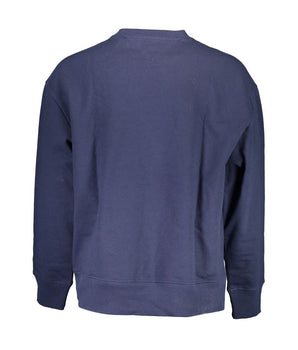 Tommy Hilfiger Blue Cotton Men's Sweater
