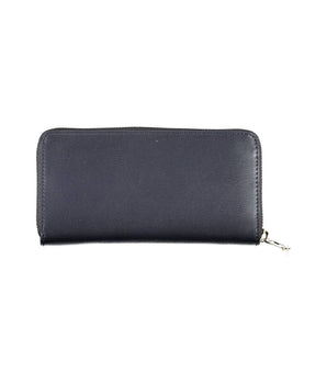 Tommy Hilfiger Blue Polyurethane Women Wallet