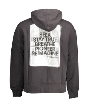 Calvin Klein Men's Black Cotton Sweater