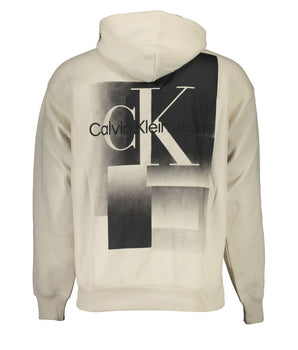 Calvin Klein Beige Cotton Men Sweater