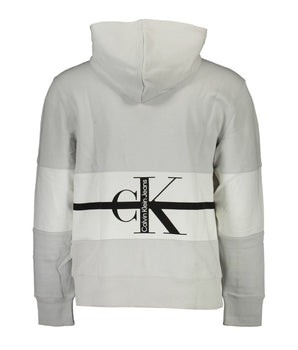 Calvin Klein Gray Cotton Men Sweater
