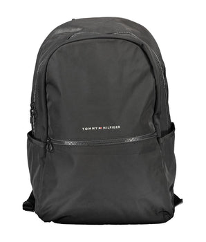 Tommy Hilfiger Black Polyester Backpack