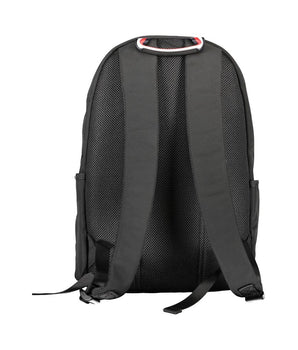 Tommy Hilfiger Black Polyester Backpack