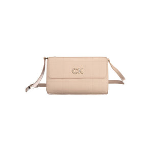 Bolso de mano de poliéster rosa de Calvin Klein