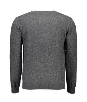 Harmont &amp; Blaine Gray Wool Sweater