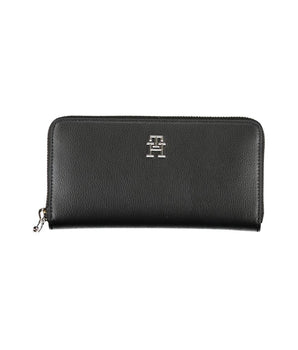 Tommy Hilfiger Black Polyester Wallet