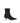 Stuart Weitzman Black Calf Leather Bos Taurus Ankle Boots