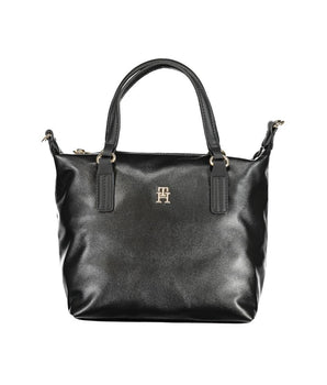 Tommy Hilfiger Black Polyester Handbag