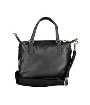 Tommy Hilfiger Black Polyester Handbag