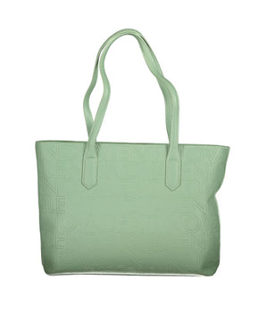 Mario Valentino Green Polyethylene Handbag