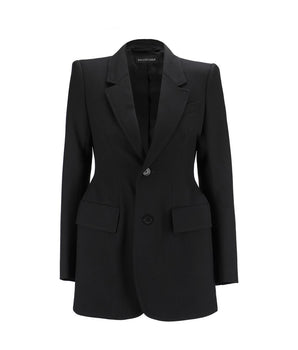 Balenciaga Black Wool Blazer