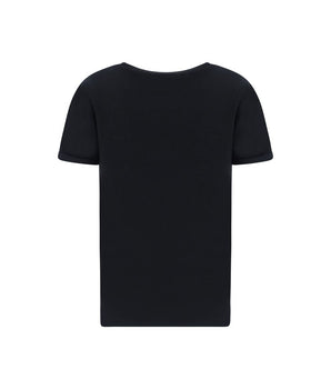 Marant Etoile Black Linen T-Shirt