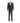 Dsquared² Black Wool Two-Piece Suit
