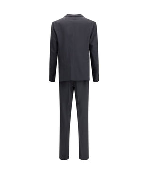 Dsquared² Black Wool Two-Piece Suit