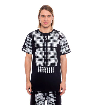 Nicolo Tonetto Black Cotton Men T-Shirt Nicolo Tonetto 