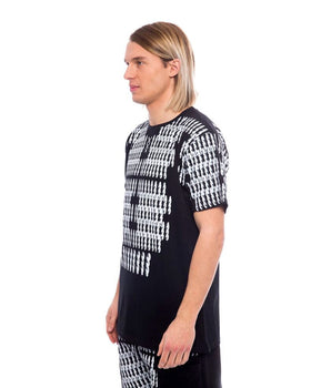 Nicolo Tonetto Black Cotton Men T-Shirt Nicolo Tonetto 