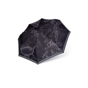 Alviero Martini Prima Classe Black Nylon Umbrella