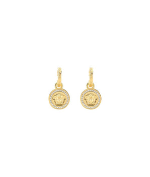 Versace Gold Brass Earrings