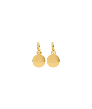 Versace Gold Brass Earrings