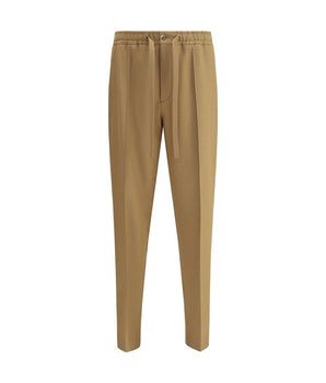 Valentino Brown casual polyester trousers