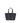Valentino Garavani Black Calf Leather Bos Taurus Shoulder Bag