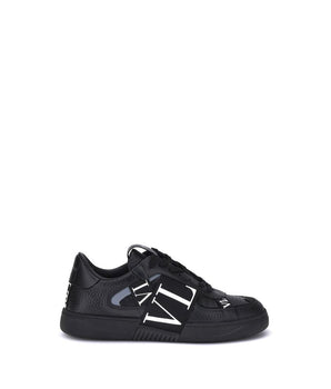 Valentino Garavani Black Rubber Low Top Sneakers
