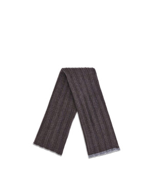 Brunello Cucinelli Brown Cashmere Scarf