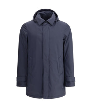 Herno Blue Goose Down Coat
