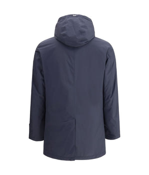 Herno Blue Goose Down Coat