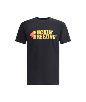 Dsquared² Black Cotton T-Shirt