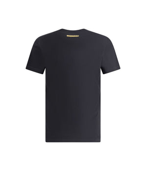 Dsquared² Black Cotton T-Shirt