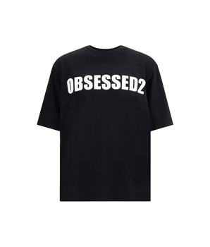 Dsquared² Black Cotton T-Shirt