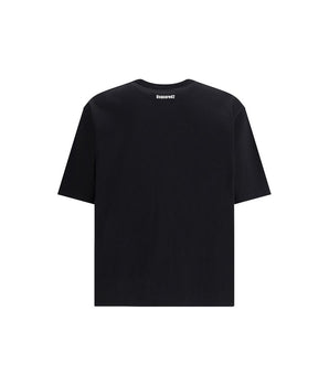 Dsquared² Black Cotton T-Shirt