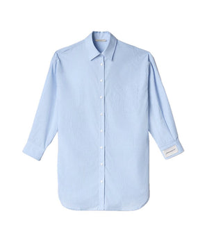 Hinnominate Blue Cotton Shirt