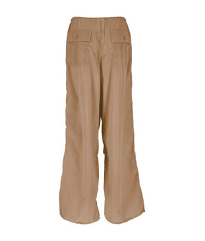 Hinnominate Brown Nylon Women Trouser