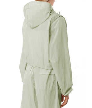 Hinnominate Green Nylon Jackets & Coat