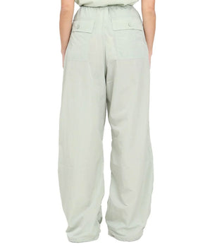 Hinnominate Green Nylon Women Trouser
