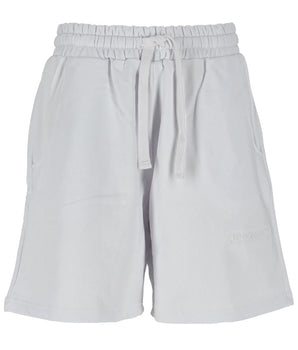 Hinnominate White Cotton Short