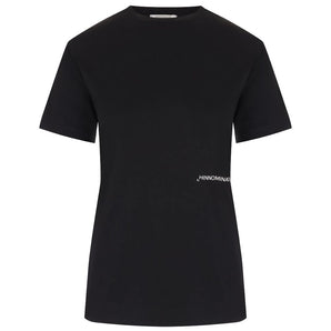 Hinnominate Black Cotton Tops & T-Shirt