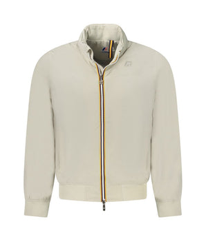 K-WAY Beige Nylon Men Jacket