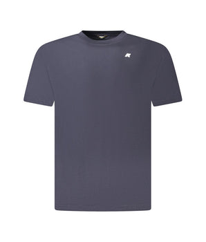 K-WAY Blue Cotton Men T-Shirt