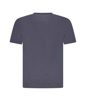 K-WAY Blue Cotton Men T-Shirt