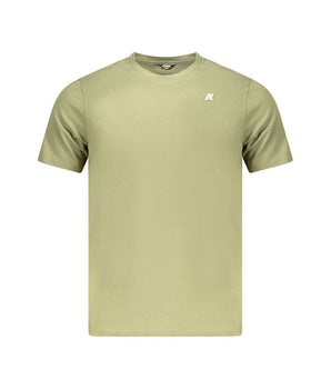 K-WAY Green Cotton Men T-Shirt
