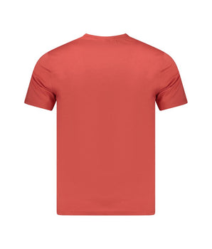 K-WAY Red Cotton Men T-Shirt