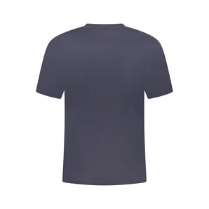 K-WAY Blue Cotton Men T-Shirt