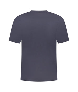 K-WAY Blue Cotton Men T-Shirt