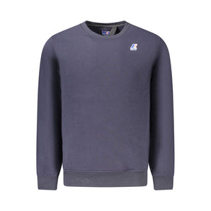 K-WAY Blue Cotton Men Sweater