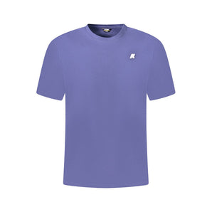 K-WAY Blue Cotton Men T-Shirt